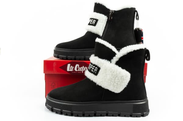 Lee Cooper Læder Sort [LCJ-25-01-3740L] år. 38