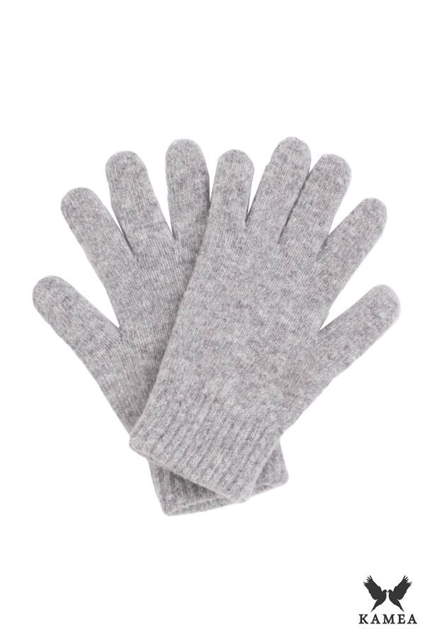 HANDSKER*01 dame vintergrå farve