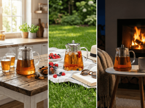 CAMELIA GLASKANNA 1,4L MED INFUSER