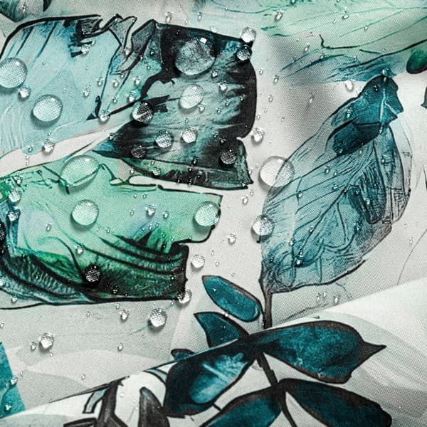 Trädgårdsgardin 155x260cm vitgrön