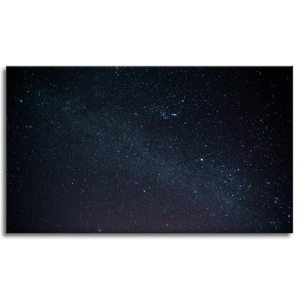 Lærredstryk Rum Stjerner Nattehimmel 120x70