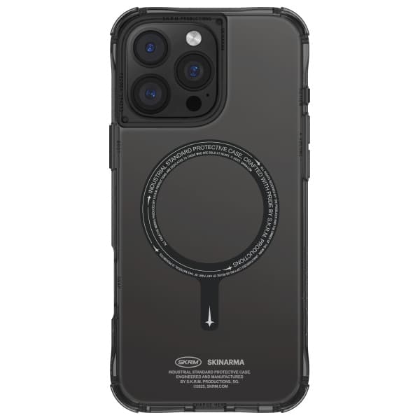 Skinarma Saido cover til MagSafe til iPhone 16 Pro, sort