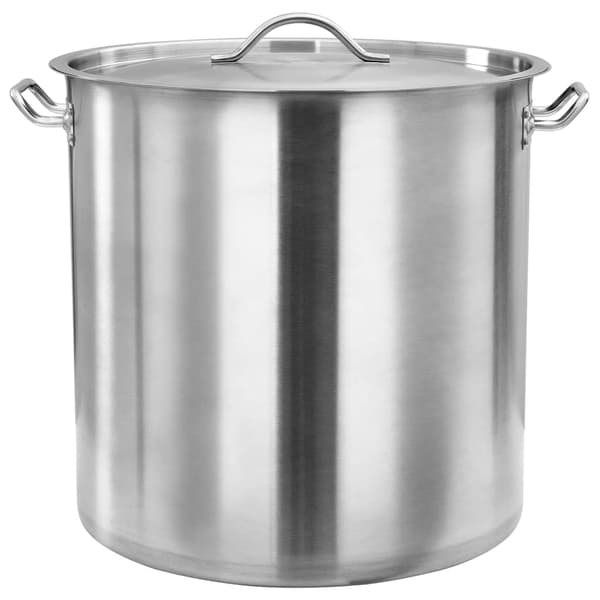 vidaXL Gryde, 50 L, 40 x 40 cm, Rustfrit Stål