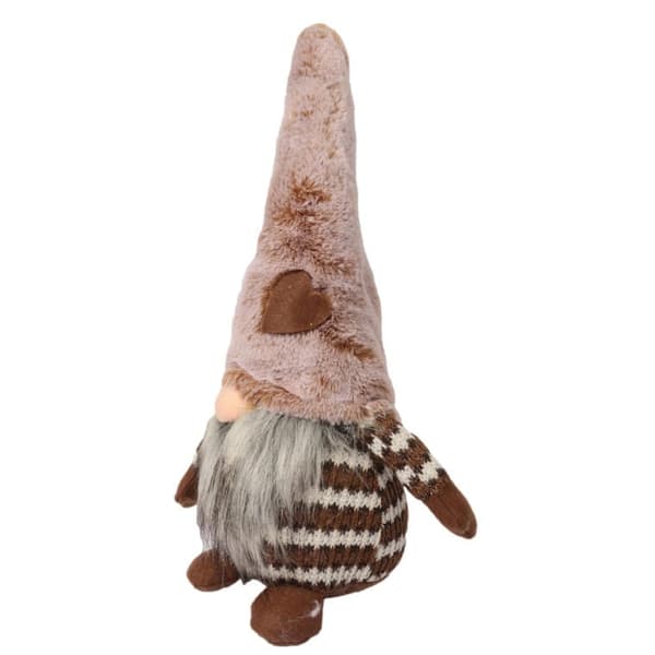 Plysch julemand brun 50 cm