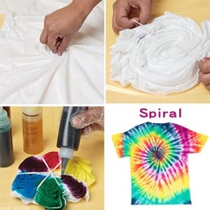 Tie Dye Kit 12 farver tøjfarvningssæt