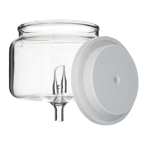 Glas + keramik reservlock för eterisk oljediffusor