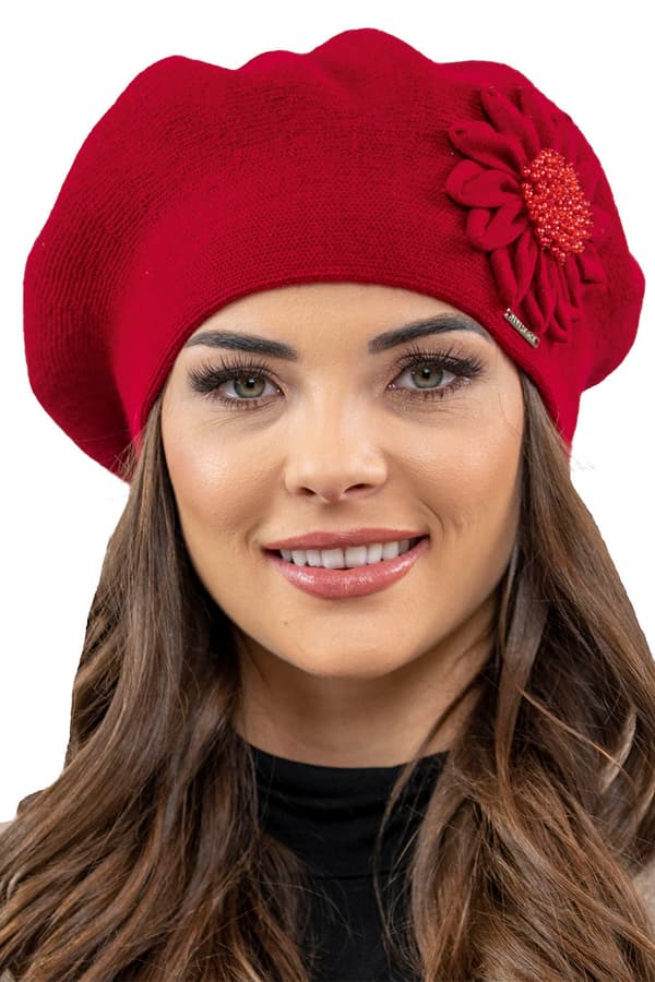 Vivisence 7048 punainen uni-barettipäähine