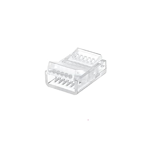 Lige stik til 12 mm 6P LED-strimler