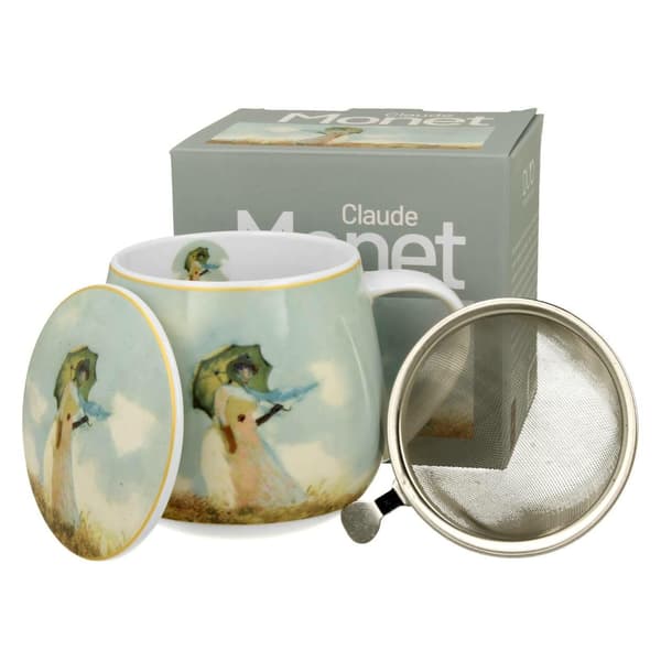 Monet kvinde tøndekrus med infuser