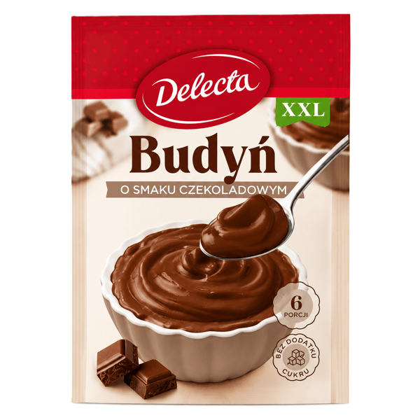 Chokoladebudding 64g XXL Delecta