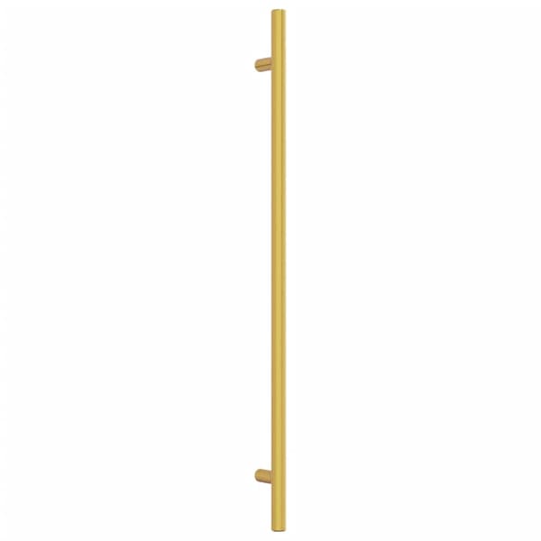 vidaXL skabsgreb, 10 stk., guld, 320 mm, rustfrit stål