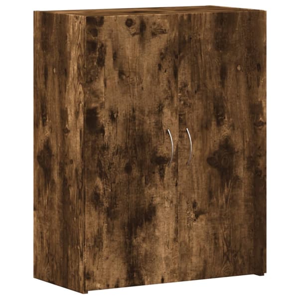 vidaXL arkivskab røget eg 60x32x77,5 cm