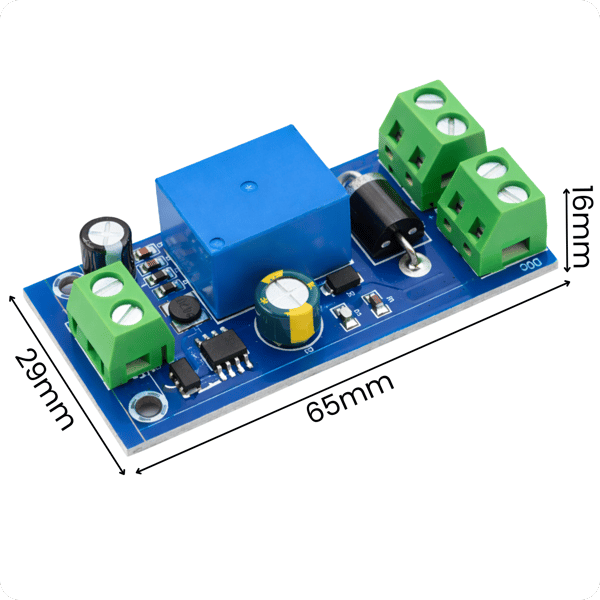 Virtalähdemoduuli hätäakulla MS-1 DC 5V - 48V