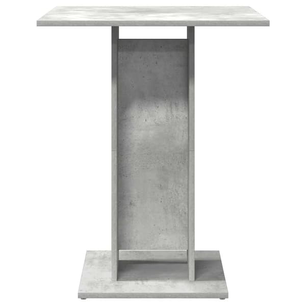 vidaXL bistrobord beton grå 60x60x75 cm spånplade