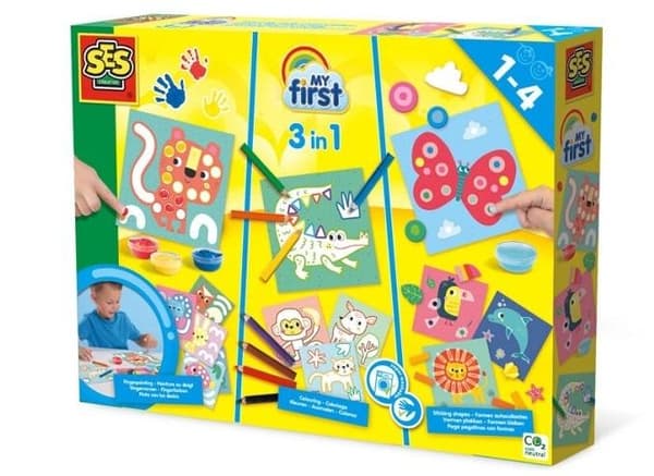 Min första 3-i-1 fingermålning