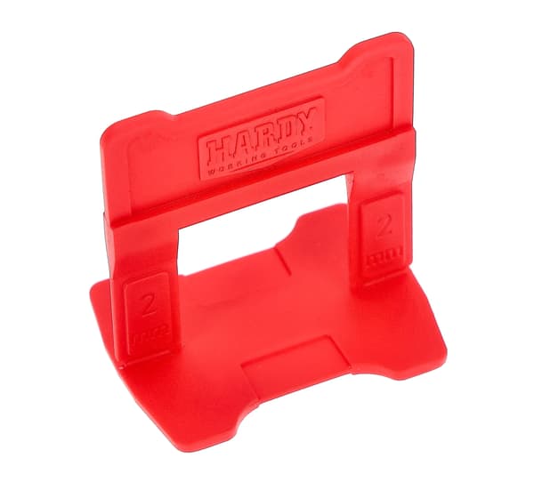 Hardy nivelleringssystemklemmer 2 mm 400 stk.