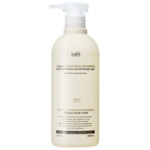 La'dor TripleX3 Natural Shampoo - 530 ml