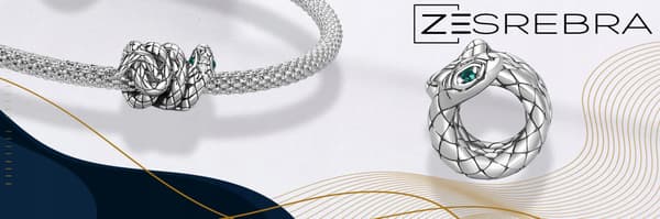 Berlocker ORM orm BOA silver pr 925 pärla hänge silverpärlor S925