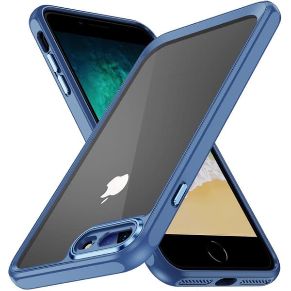 Etui til iPhone 7 Plus / 8 Plus, ERBORD Impact Guard, blå