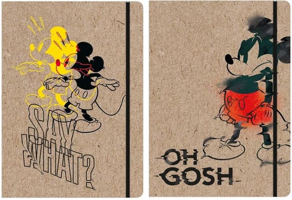 Mickey Mouse Kraft A4 Elastikmappe