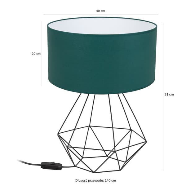 Tornado ADB-lampa grön