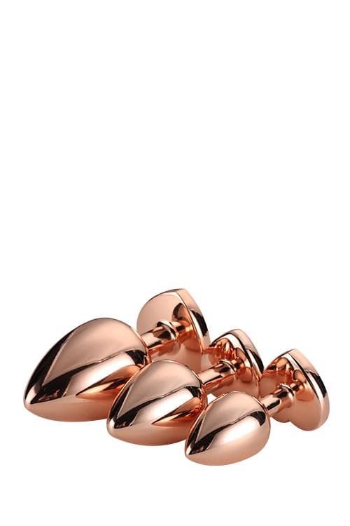 GLEAMING LOVE ROSE GOLD PROP SÆT