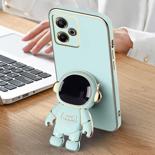 Fodral till Xiaomi Redmi 13, Astronaut, grönt