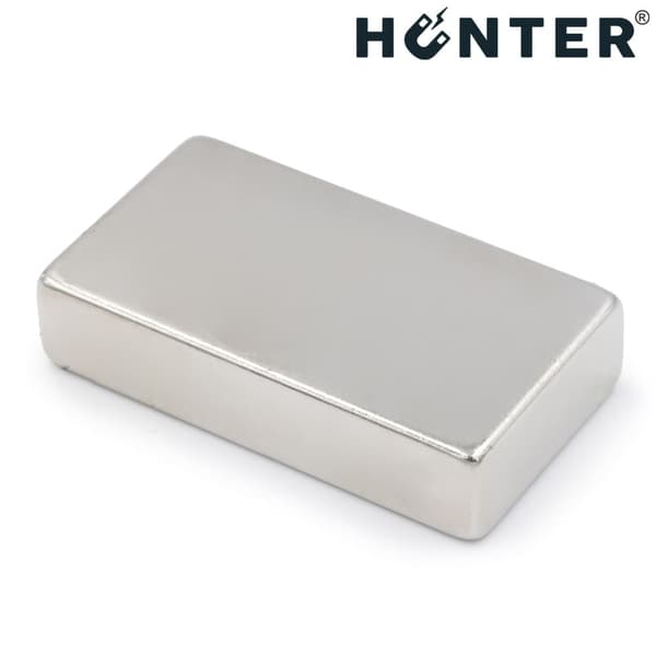 NEODYMMAGNET 45x25x10 mm STARK PLÅT Stång, Rektangulär, HUNTER