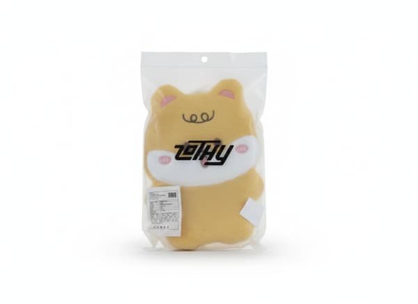Gul handduk 18x24 88% polyester 12% nylon (sammet)