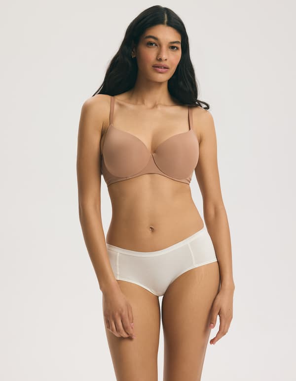 Esotiq PHILLY hipster trusser 3-pak | sort, creme, beige M
