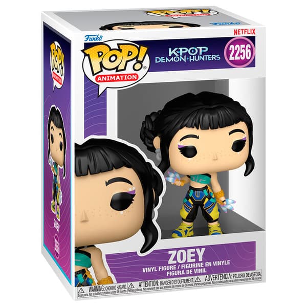 Funko POP Kpop Demon Hunters 2256 Zoey-figur
