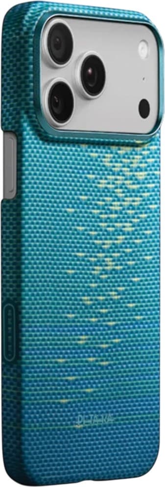 PITAKA Ultra-Slim MagSafe -kotelo iPhone 17 Pro Maxille, kirkas sininen
