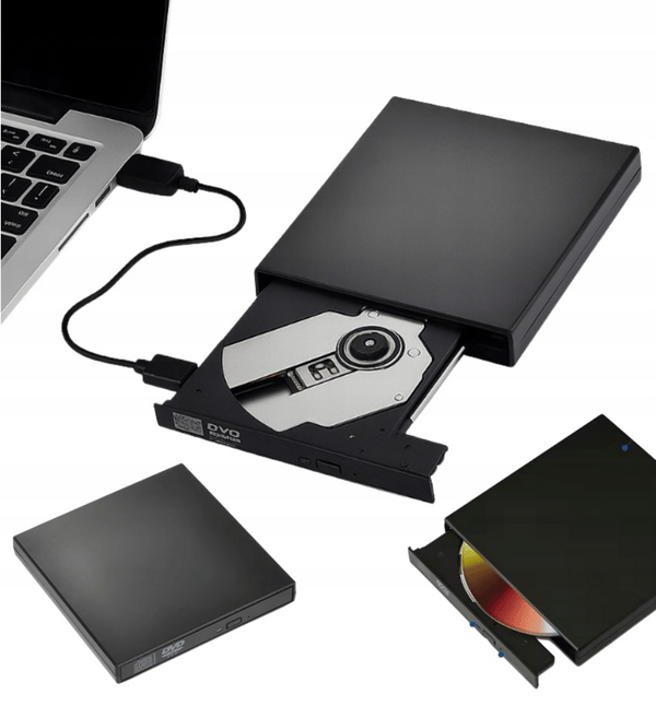 Ekstern DVD-afspiller, CD-brænder til bærbar computer