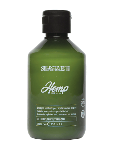 Selective Hemp Vegaaninen Kosteuttava Shampoo 250 ml
