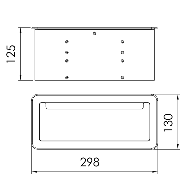 Monteringsboks Roxtone TB386