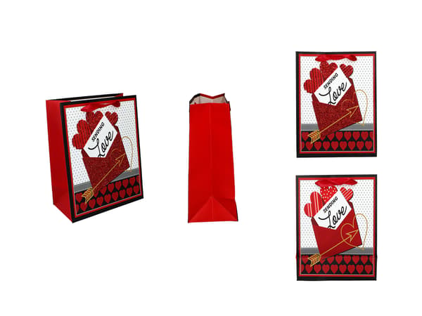 Lille gavepose - Valentinsdag (1 af 4 designs)