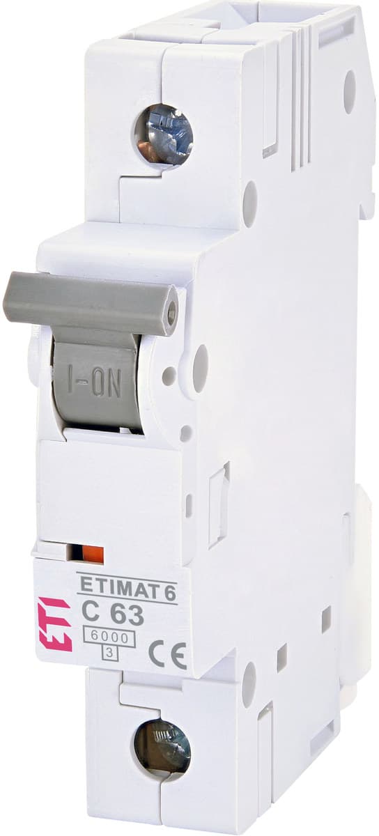 Etimat 6 1p C63 strömbrytare