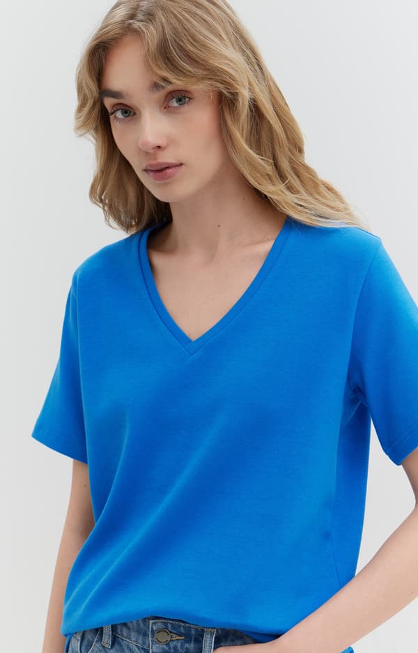 T-shirt i ekologisk bomull S