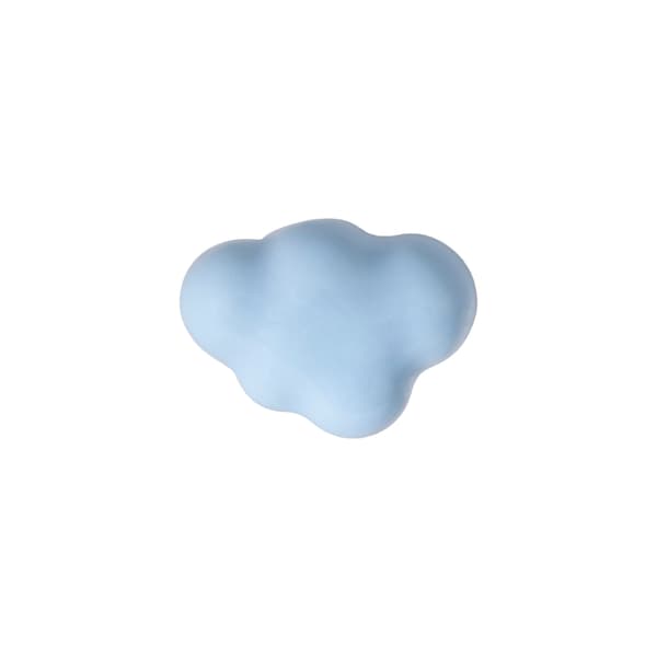 MØBELGREB møbelknop BØRNES SKY sky BLÅ porcelæn