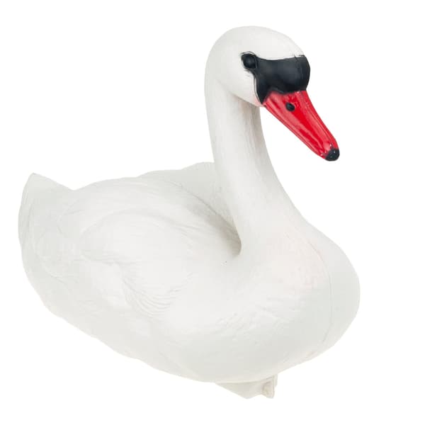 TG71080 SVANPLASTFIGUR FLYTANDE SVANFIGUR FÖR DAMM