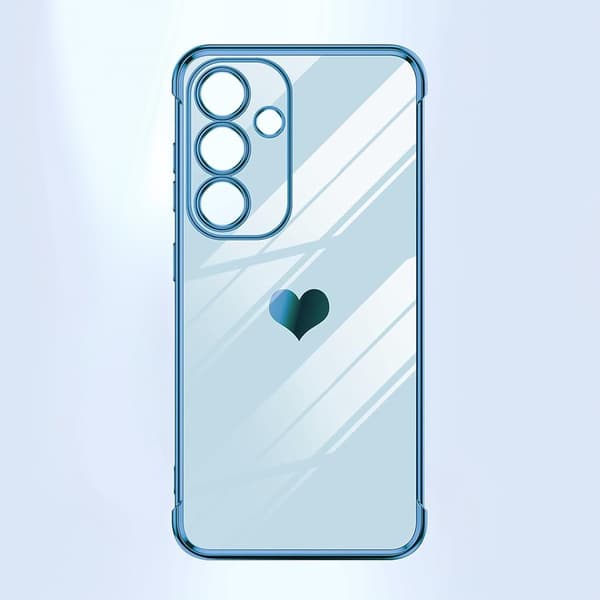 Etui til Samsung Galaxy S25 FE, Electro heart, blå