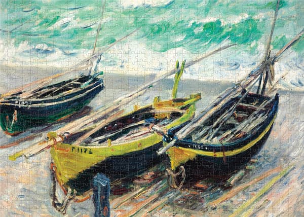 Puslespil 1000 stykker kunstmotiv 2 mønter