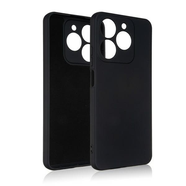Beline Silikone Etui til Realme C63 Sort