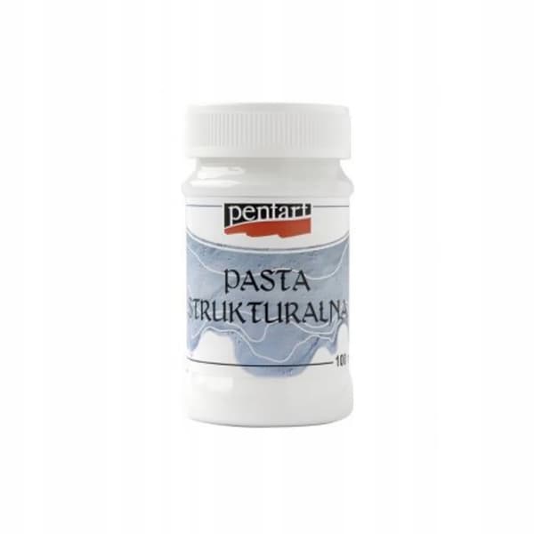 Pentart hvid strukturpasta 100ml