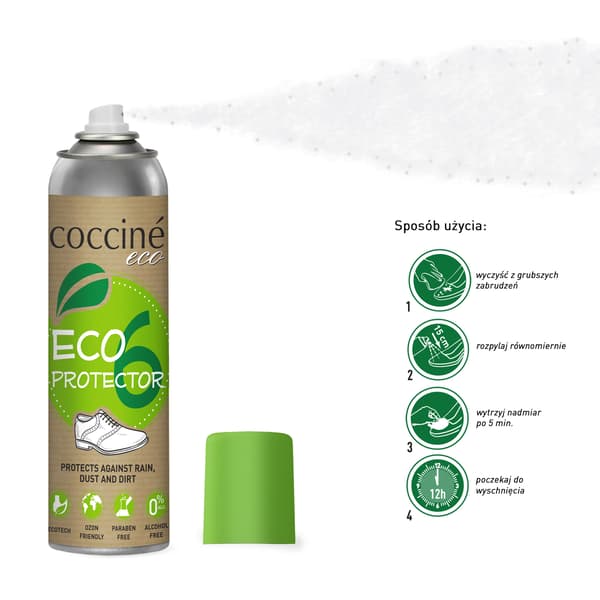 Økologisk skoimprægnering - COCCINE ECO PROTECTOR 200 ml farveløs