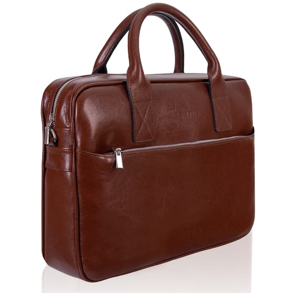 Tizano TM06 brun läderväska