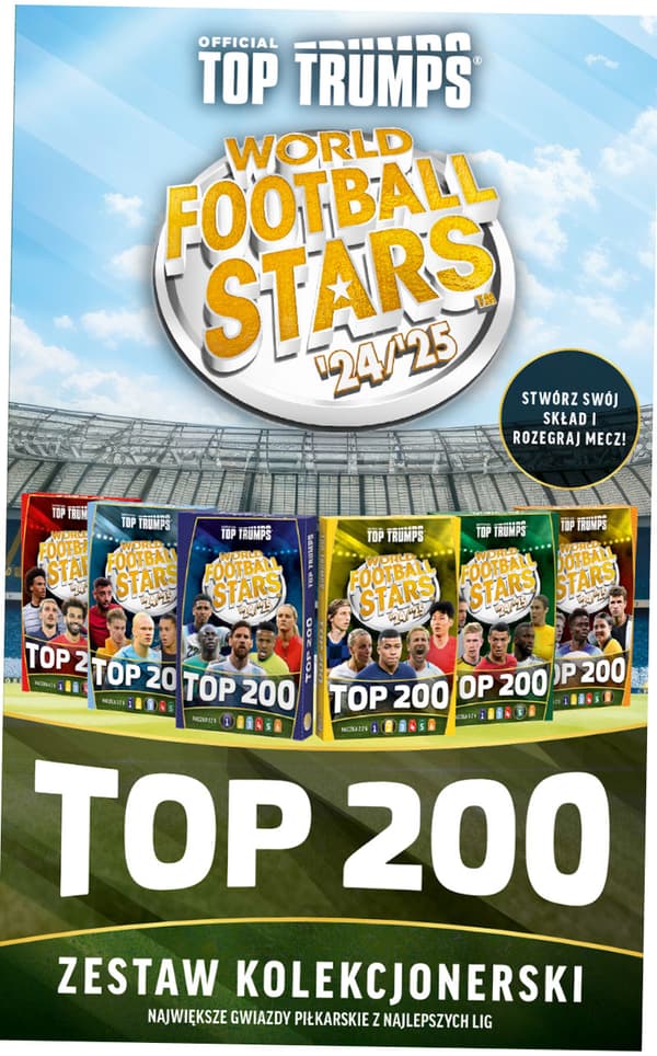 Top Trumps. Verdens fodboldstjerner. Samlersæt
