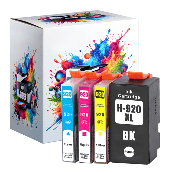 4x blæk til HP GP-H920XL CMYK