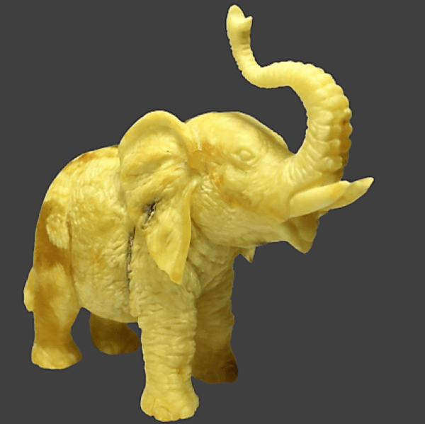 Elefant - Baltisk rav smykker
