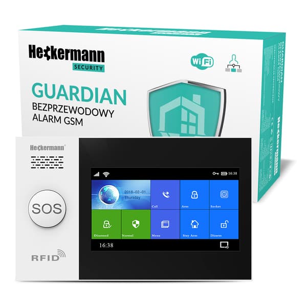 GSM-hälytys Heckermann Guardian V Tuya BOX